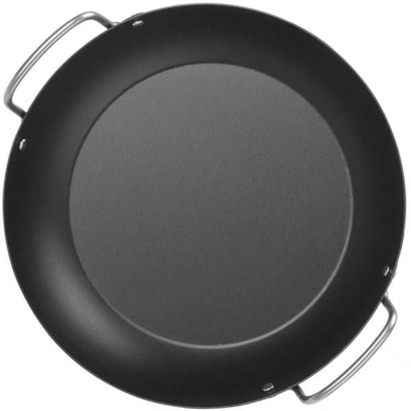 Universāla serozēšanas panna ar oglekļa tērauda diametru 264 mm