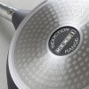 Profi Line indukcijas cepšanas panna, izgatavota no lieta alumīnija, pārklāta ar titānu, diametrs 320 mm - Hendi 629345