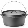 Kultāts medību katls virs ugunskura sautējumu zupām 310 x 155 mm 7