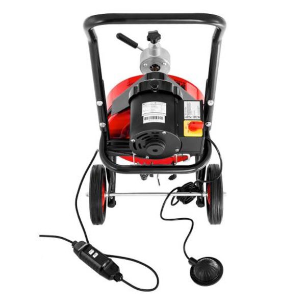 Smidzinātāja smidzinātāja spirāle elektriskām caurulēm 390W 23M MSW-DRAIN Clean 23E + galvas