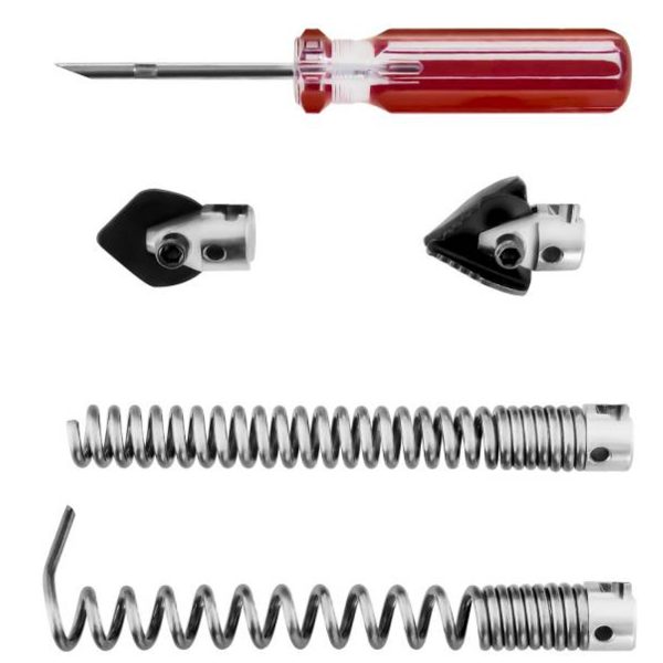 Smidzināšanas tīrītāja spirālveida viper elektriskajām caurulēm 390W diametrs 30 - 100 mm msw -Drain Clean 2,3e