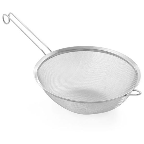 Nerūsējošā nerūsējošā tērauda virtuves siets. 250 mm - Hendi 638903