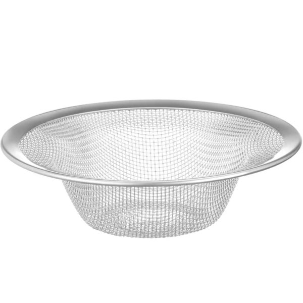 Apaļa kanalizācijas sieta izlietnes stāla diametrā 110 x 35 mm
