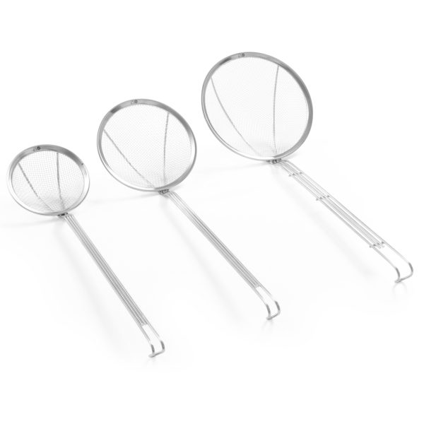 Sietiņš fritiēšanai, nerūsējošā tērauda, ​​diametrs 120 mm - Hendi 640203