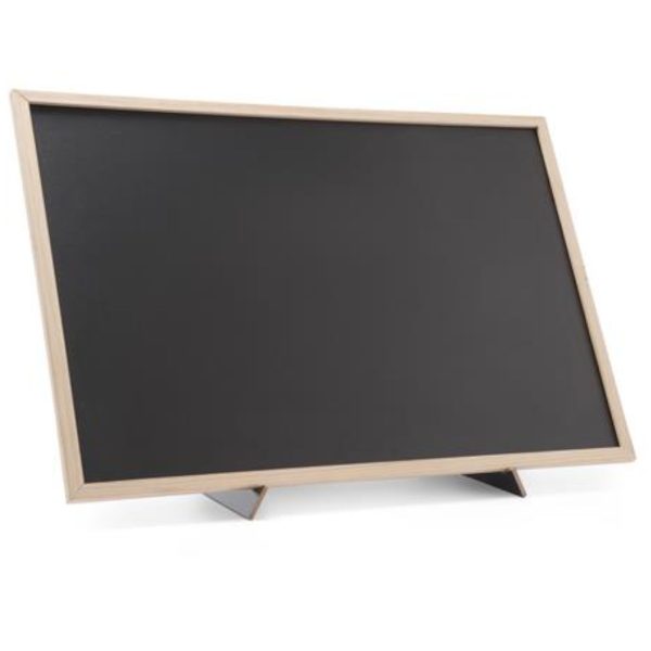 Reklāmas informācijas dēļa izvēlne ar bāzes atbalstu 40x60 cm - Hendi 664131