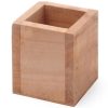 Koka galda piederumu konteiners 80x80x95 mm - Hendi 664186