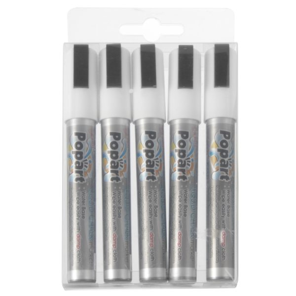 Marķieri 2-6 mm balto komplektu 5gab. - Hendi 664209
