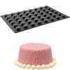Silikona forma pralines cepšanai putām 570 x 375 mm - mini smalkmaizītes