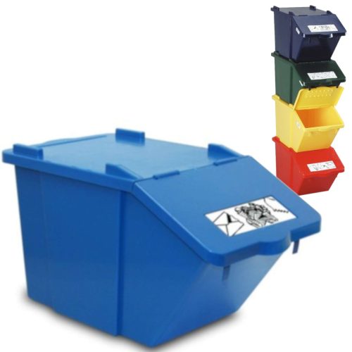 BUNK atkritumu šķirošanas konteiners - zils 45L