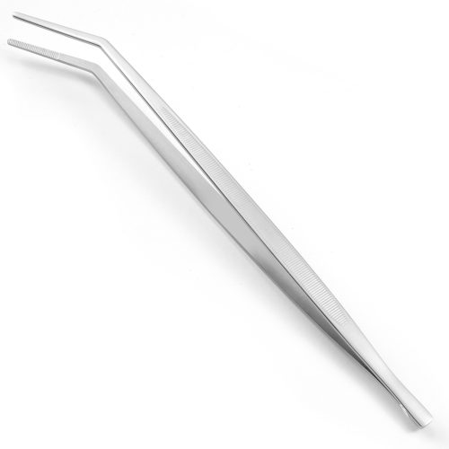 Izliektas pincetes ēdienu dekorēšanai 305 mm hendi 680056