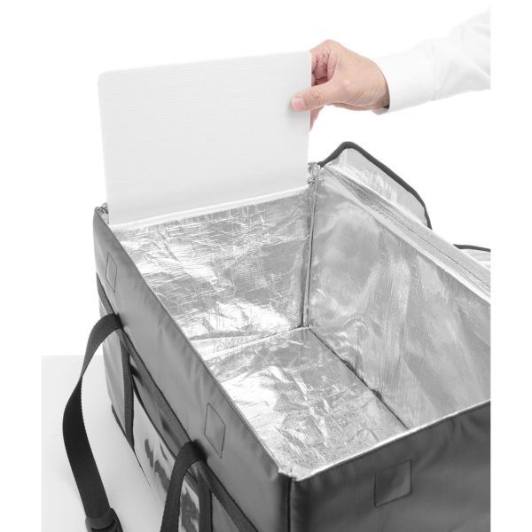 Pārtikas transporta termiskā maiss 6 pusdienu kastēm 48 x 30 x 27 cm - Hendi 709764