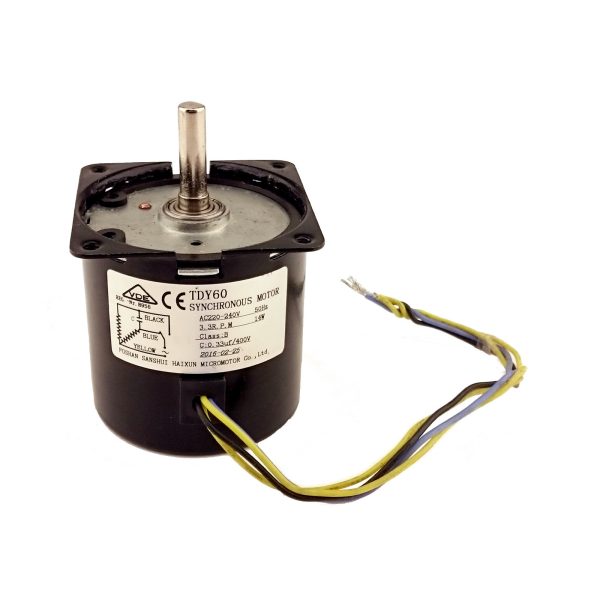 230V 14W rullīšu grila pakāpiena motors
