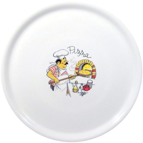 Porcelāna picu platforma tradicionālā baltā krāsā trešdien 31 cm - 6 gab.