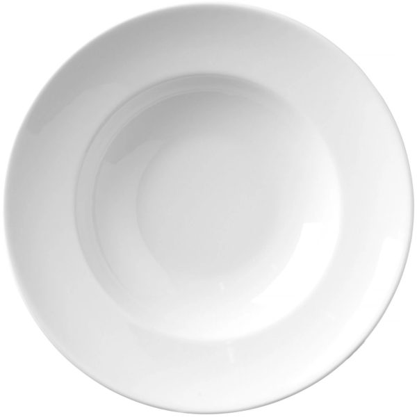 Speciale makaronu pastas plāksne balta diametrs 265 x 50 mm - 6 gab.
