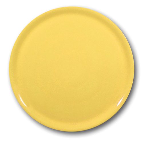 Izturīgs porcelāna picas plāksnes speciāls dzeltens 330 mm - iestatiet 6 gab.