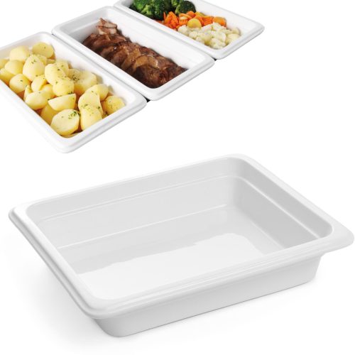 GN PROFI līnijas konteiners ar porcelānu GN 1/2 65 mm - Hendi 783016