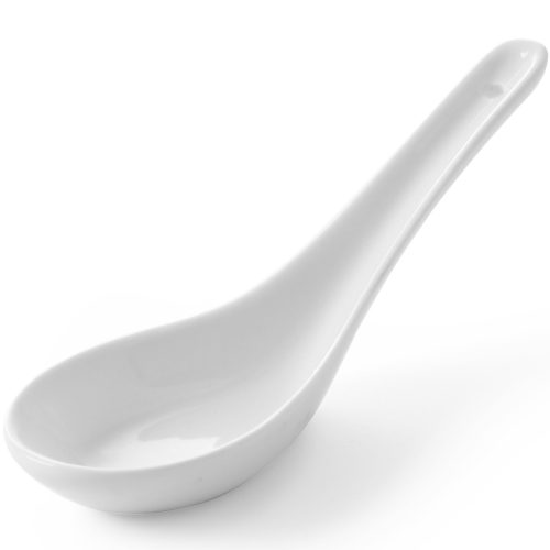 Tējkaroti mērcēm un iemērc tapas mini balto porcelāna komplektu 6 gab. - Hendi 785324