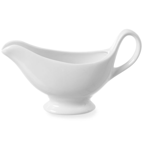 Samjerka kauss mērcēm 180x55x130mm balts porcelāns - Davinci 786437