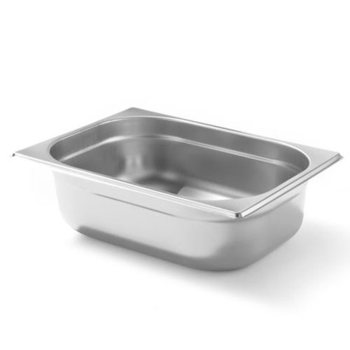 Konteiners GN 1/2 augsts 100 mm no nerūsējošā tērauda - Hendi 800331