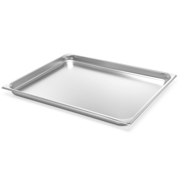 Konteiners GN 2/1 nerūsējošā tērauda profilas līnijas augstums 20 mm - Hendi 801154