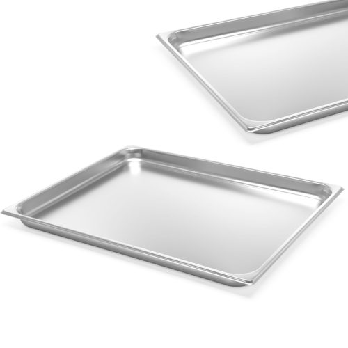 Konteiners GN 2/1 nerūsējošā tērauda profilas līnijas augstums 20 mm - Hendi 801154