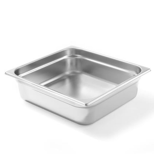 GN 2/3 konteiners no nerūsējošā tērauda, ​​Profi Line, augstums 100 mm - Hendi 801321
