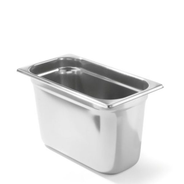 Konteiners GN 1/3 nerūsējošā tērauda profilas līnijas augstums 150 mm - Hendi 801512
