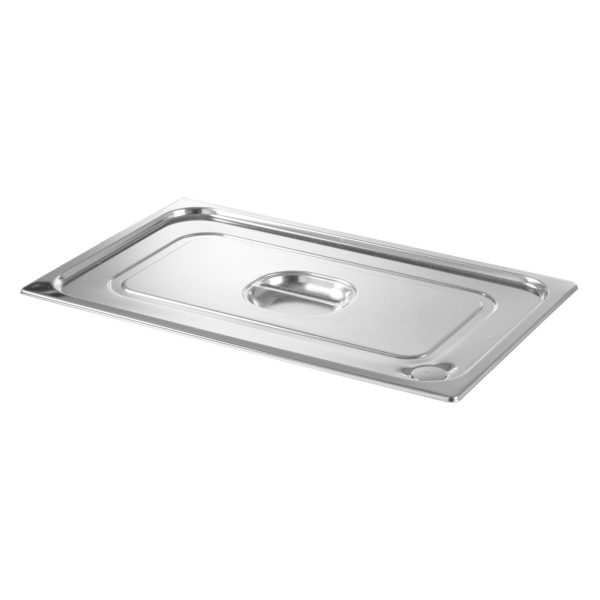 GN PROFI līnijas konteinera vāks ar silikona blīvi GN1/2 265x325mm nerūsējošā tērauda - Hendi 802625