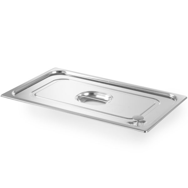 GN PROFI līnijas konteinera vāks ar silikona blīvi GN1/2 265x325mm nerūsējošā tērauda - Hendi 802625