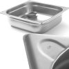 Konteinera GN 2/3 tērauda virtuves līnijas augstums 100 mm - Hendi 806234