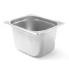 GN 1/2 trauks, tērauda, ​​Kitchen Line, augstums 200 mm - Hendi 806357