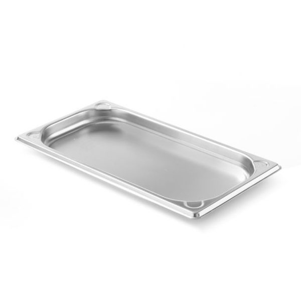 GN 1/3 trauks, tērauda, ​​Kitchen Line, augstums 20 mm - Hendi 806401