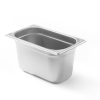 GN 1/4 trauks, tērauda, ​​Kitchen Line, augstums 150 mm - Hendi 806548
