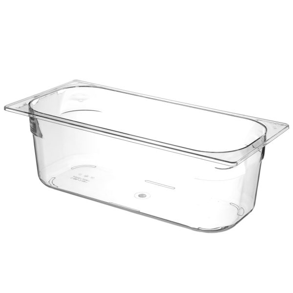 Cuwerta konteiners polikarbonam 360x165x120mm - caurspīdīgs 5L - Hendi 807026
