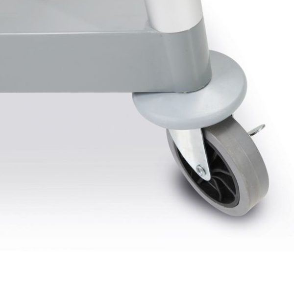 Plastmasas 3 -a -sheep viesmīlis ratiņi līdz 150 kg -Hendi 810200