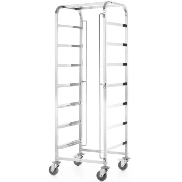 Ratiņi grozu pārvadāšanai trauku mazgājamām mašīnām 7 x 500x500mm - Hendi 810583