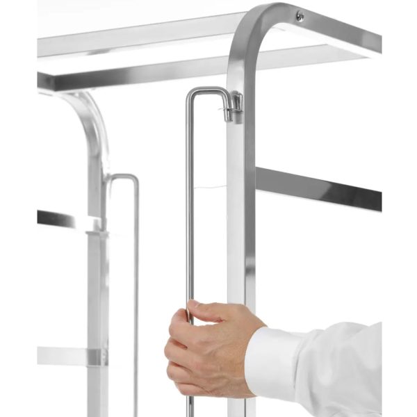 Ratiņi grozu pārvadāšanai trauku mazgājamām mašīnām 7 x 500x500mm - Hendi 810583