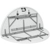 Apaļais ēdināšanas galds salocīts līdz 250 kg 1500 x 740 mm - Hendi 810996
