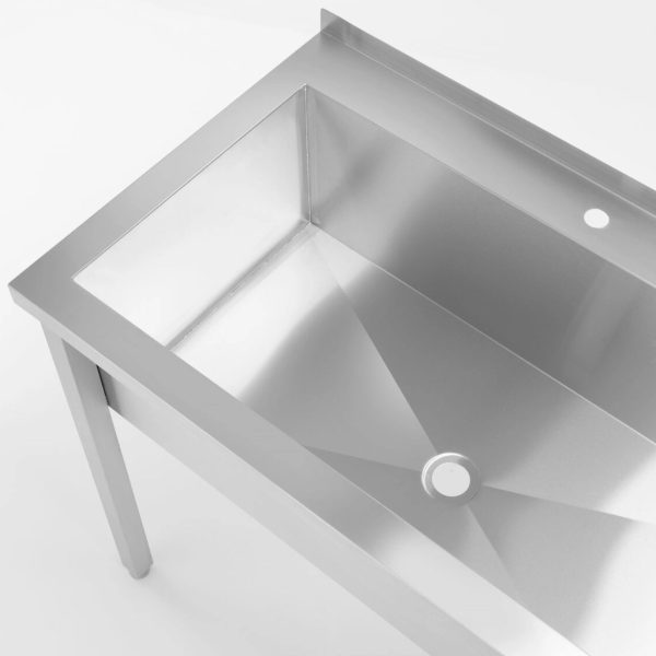 Viena -Čambera gastronomijas izlietnes budžeta līnija Steel 800 X 600 X 850 cm - Hendi 811009