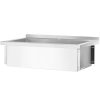 Budžeta līnija Steel 1000 X 600 X 850 cm vienas -Chamber Gastronomic Sink - Hendi 811023