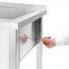 Budžeta līnija Steel 1000 X 600 X 850 cm vienas -Chamber Gastronomic Sink - Hendi 811023