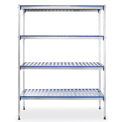 Atvēršanas noliktavas plaukts pārtikas platumam 128cm augstums 168