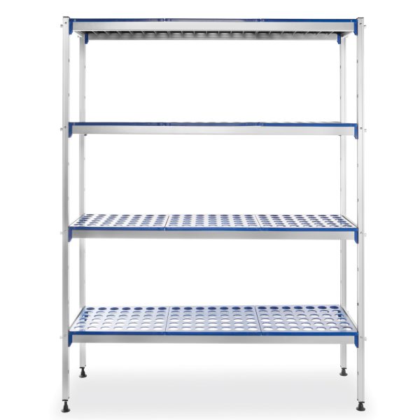 Atvēršanas noliktavas plaukts pārtikas platumam 128cm augstums 168