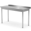 Galda galda darba virsmas tērauds ar Rant 120x70x85 cm - Hendi 812686