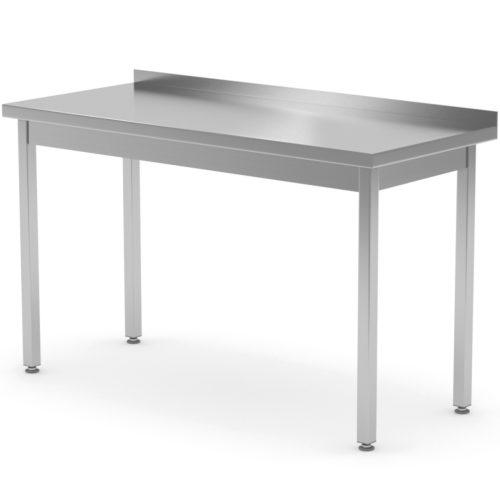 Galda galda darba virsmas tērauds ar malu 140x70x85 cm - Hendi 812693