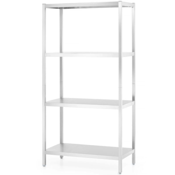 Metāla noliktavas plaukts 5 plaukti 900 x 450 x 1800 mm - Hendi 813041
