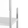 Metāla noliktavas plaukts 5 plaukti 900 x 450 x 1800 mm - Hendi 813041