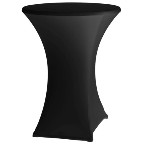 Ēdināšanas galdautu apaļais simpozijs Avg. 70cm - melns