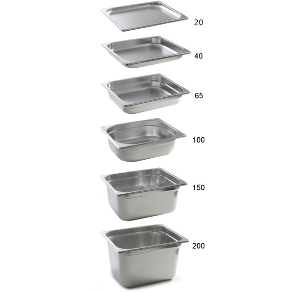 Gastronomijas konteiners krāsnīm Gn 1/2 augstums 40 mm - Hendi 816073