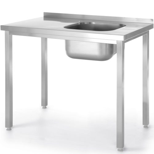 Baseina vienas izlietnes labās budžeta līnija STAL 1000 x 600 x 850 cm - Hendi 816783